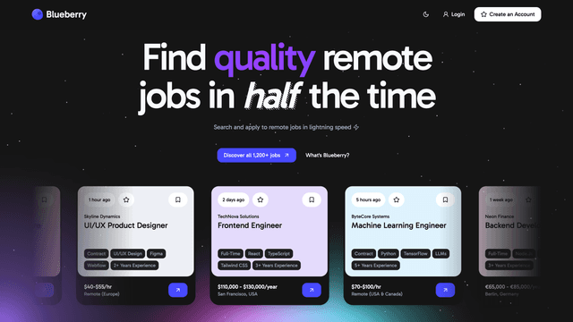 BlueberryJobs.com